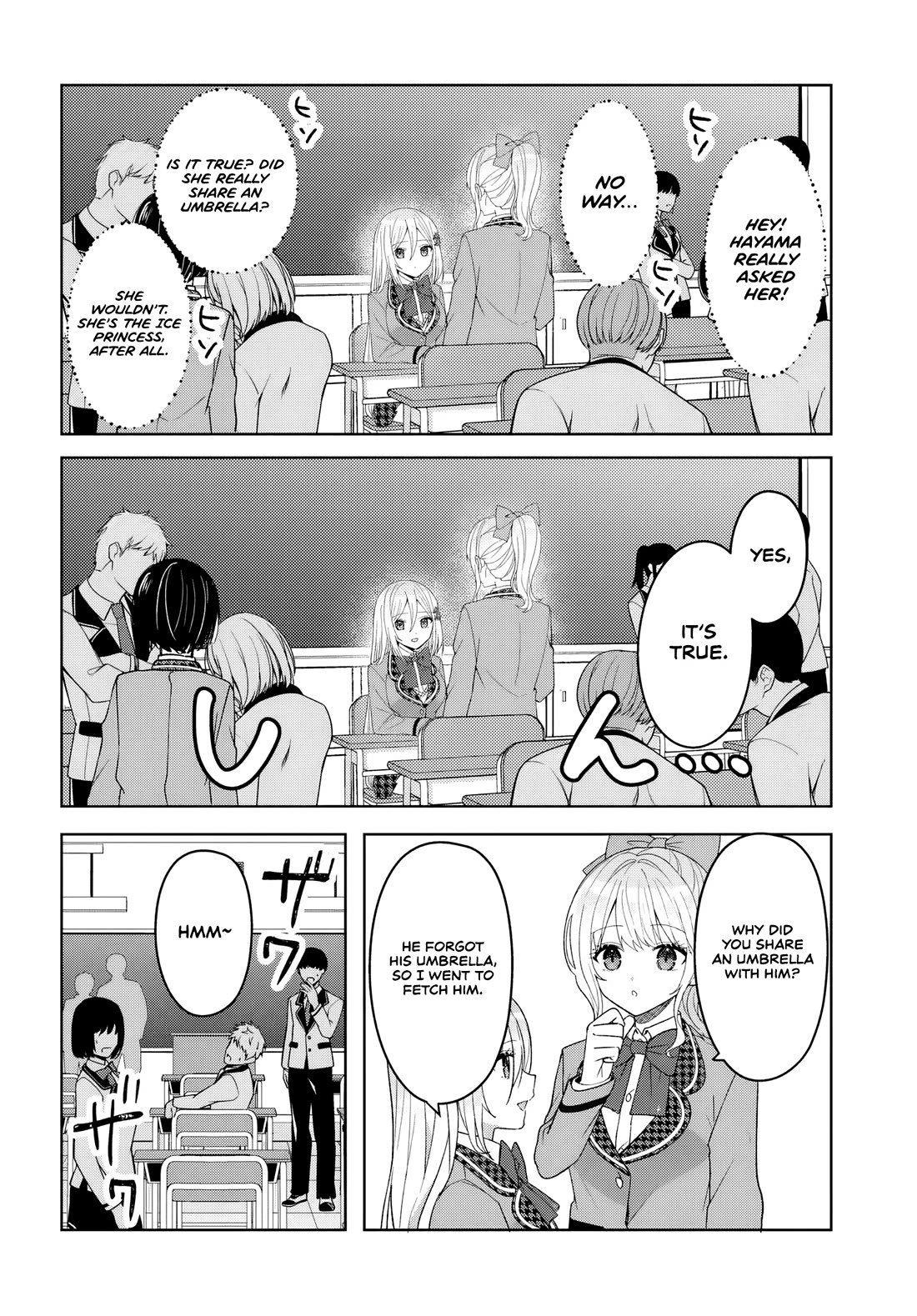 After Helping the “Ice Princess” From Another School, I Decided to Start as a Friend Chapter 9 - Page 8