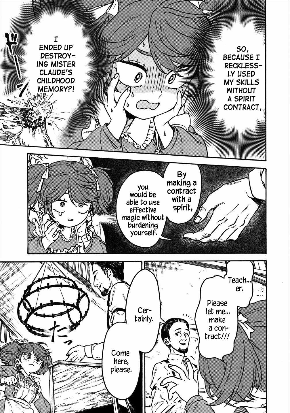 After Reincarnating in Another World as My Sort of Cheat but Small Fry Female Character I will Strive to Live a Peaceful Life of an Ordinary Person! Chapter 6.1 - Page 9