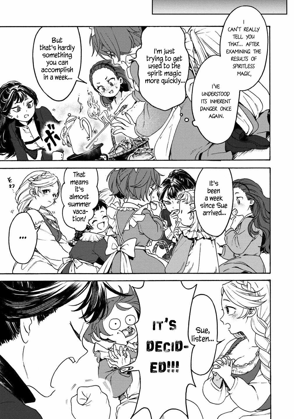 After Reincarnating in Another World as My Sort of Cheat but Small Fry Female Character I will Strive to Live a Peaceful Life of an Ordinary Person! Chapter 7.1 - Page 7