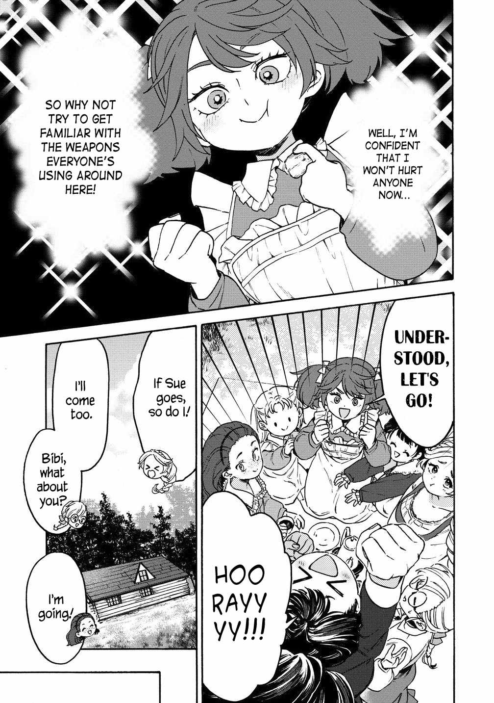 After Reincarnating in Another World as My Sort of Cheat but Small Fry Female Character I will Strive to Live a Peaceful Life of an Ordinary Person! Chapter 7.1 - Page 9