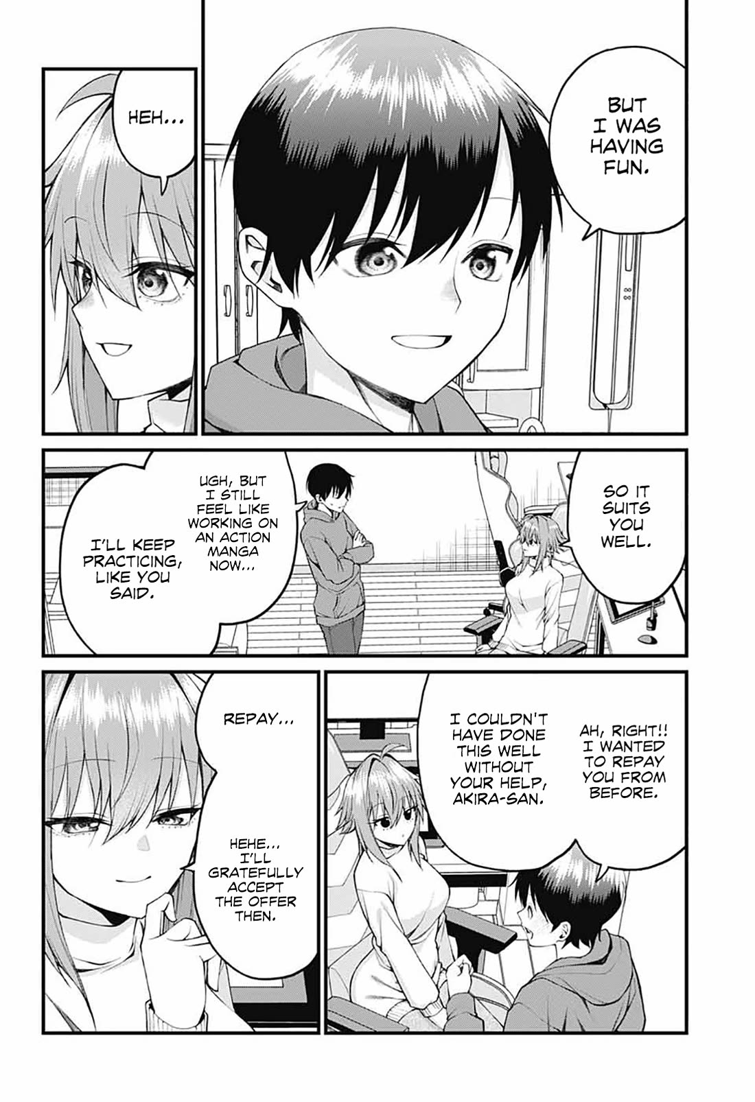 Akanabe-sensei Doesn’t Know about Embarrassment Chapter 25 - Page 11