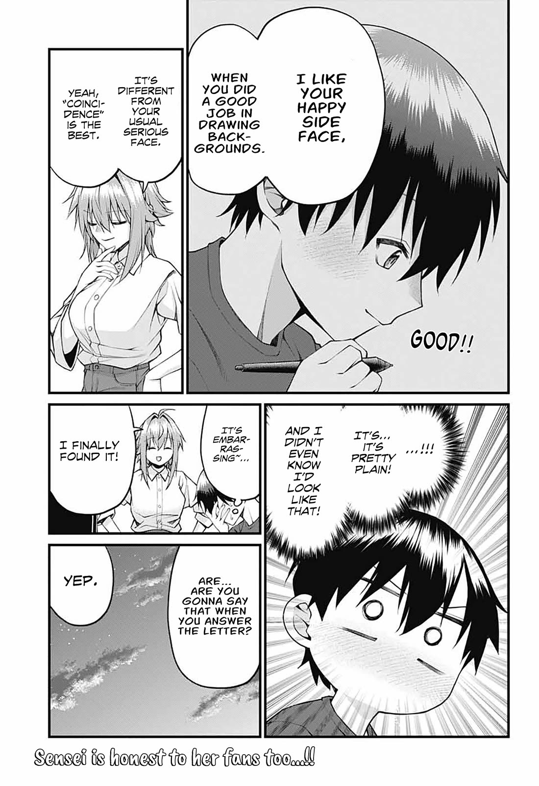 Akanabe-sensei Doesn’t Know about Embarrassment Chapter 27 - Page 12