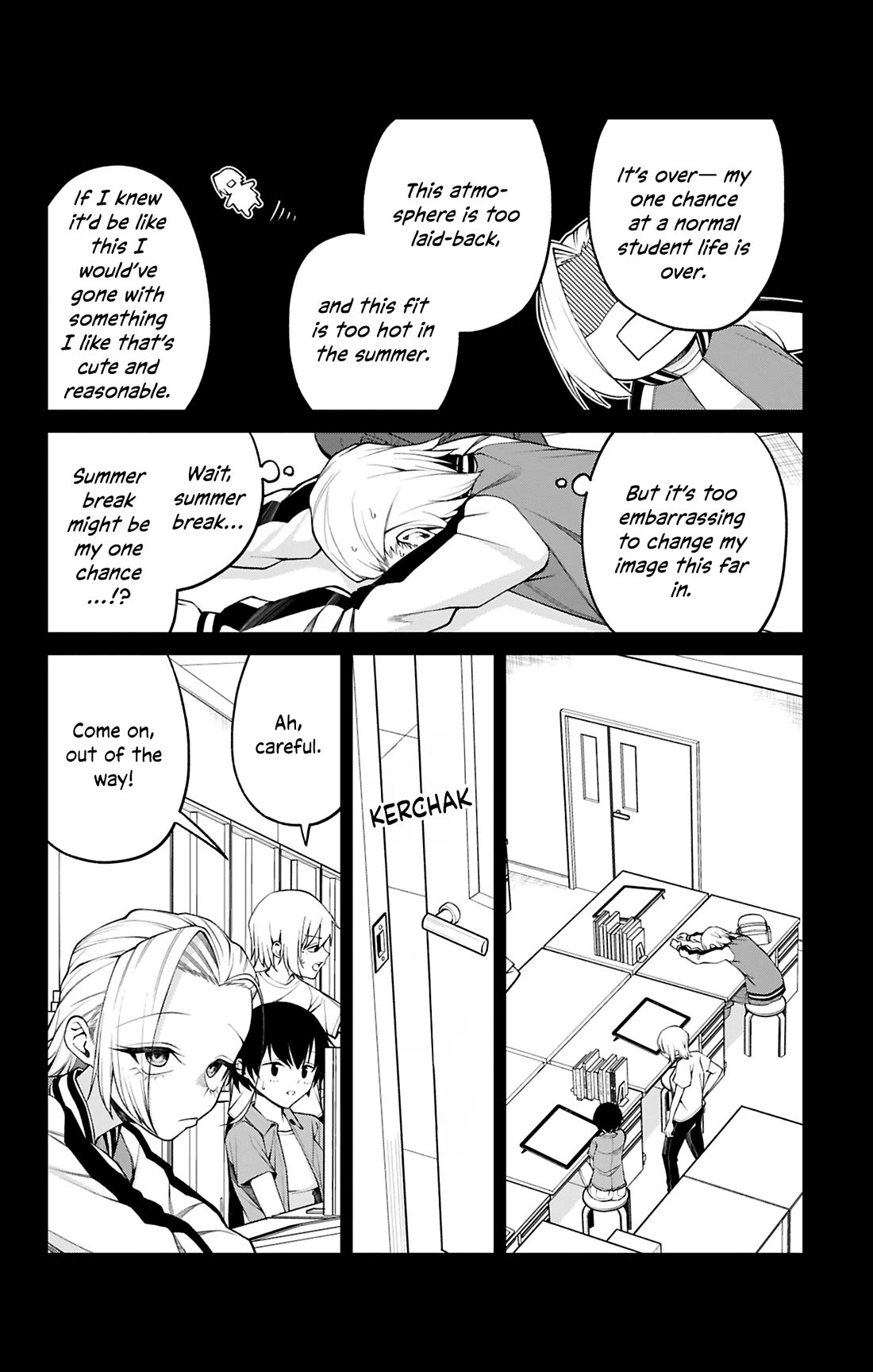 Akanabe-sensei Doesn’t Know about Embarrassment Chapter 32 - Page 3