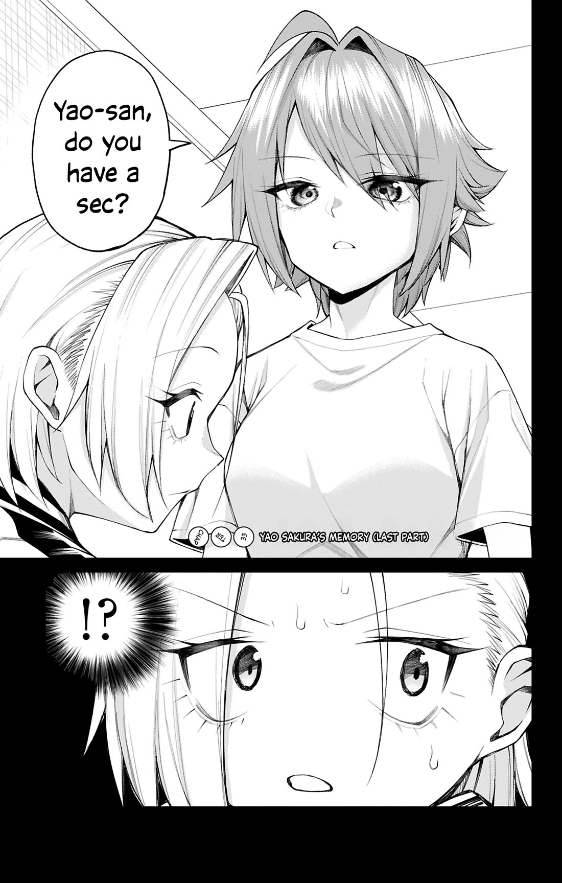 Akanabe-sensei Doesn’t Know about Embarrassment Chapter 33 - Page 0