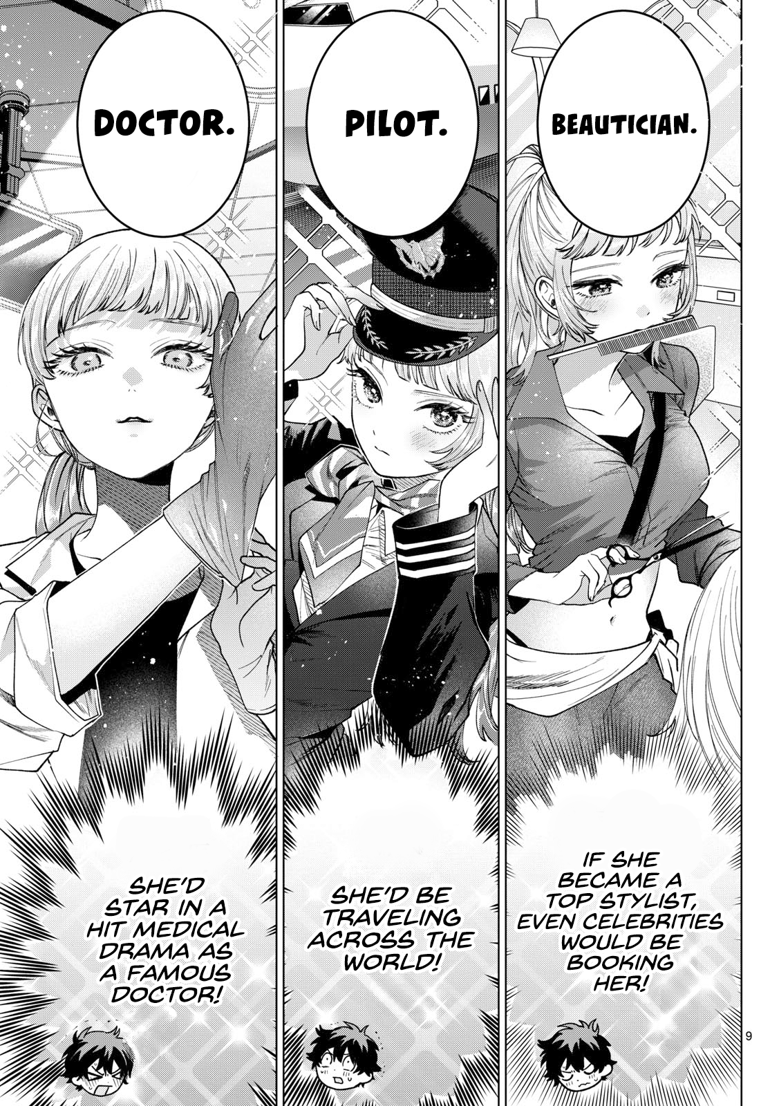 Akira Failing in Love Chapter 17 - Page 9