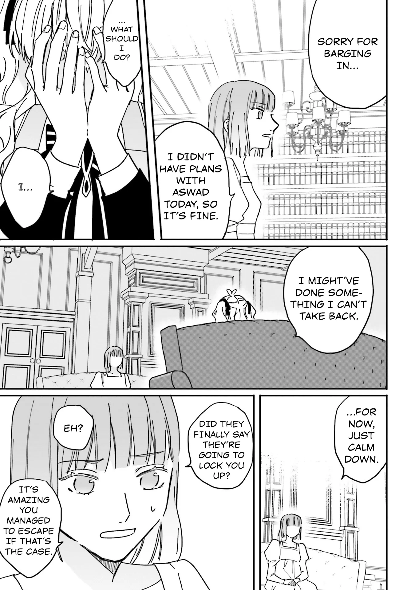 Akuyaku Reijou wa Ouji no Honsou (Dekiai) wo Shiranai Chapter 18 - Page 3