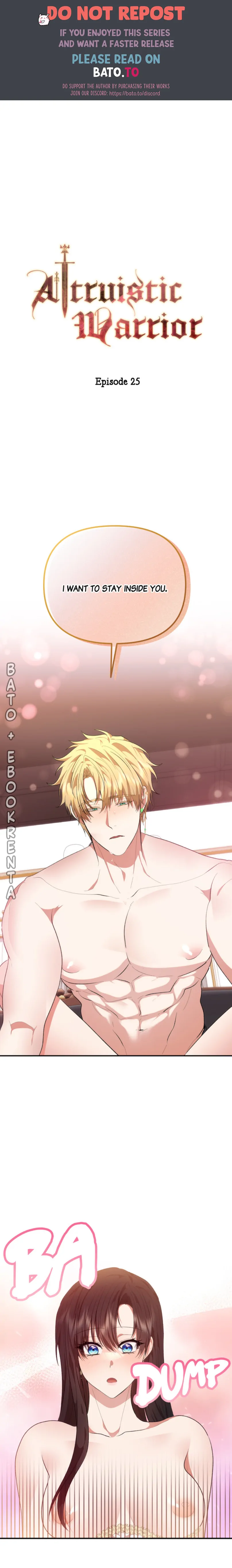 Altruistic Warrior Chapter 25 - Page 1