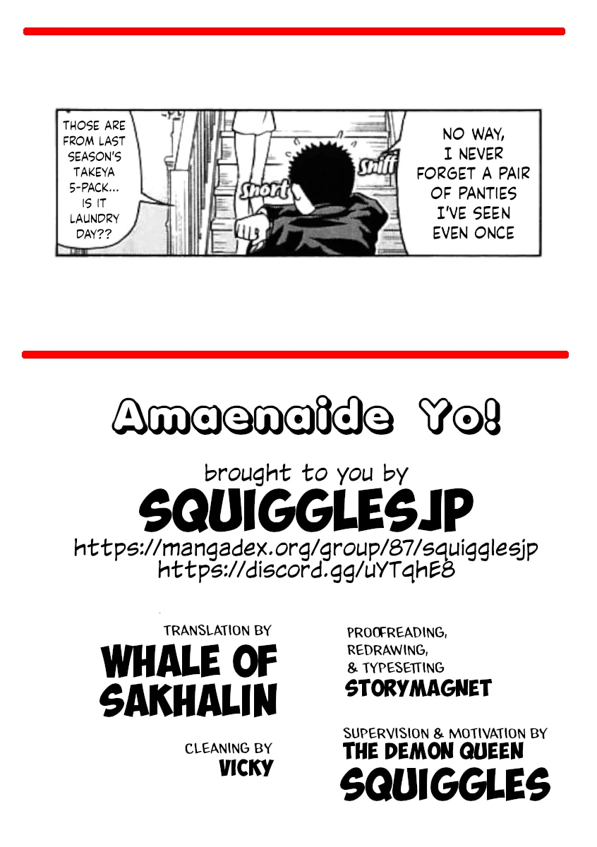 Amaenaideyo!! Chapter 18 - Page 37