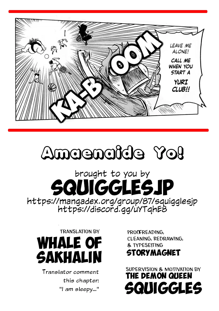 Amaenaideyo!! Chapter 20 - Page 35