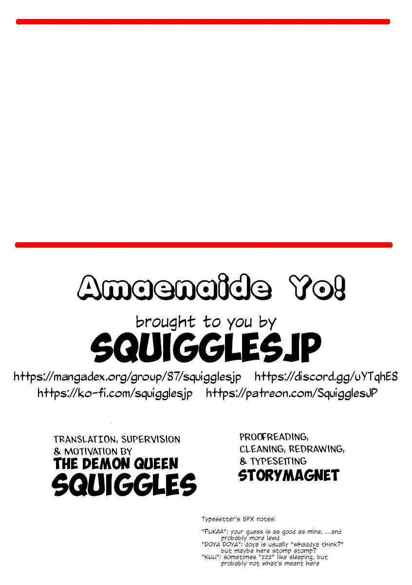 Amaenaideyo!! Chapter 26 - Page 35