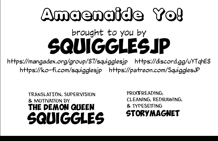 Amaenaideyo!! Chapter 28 - Page 36