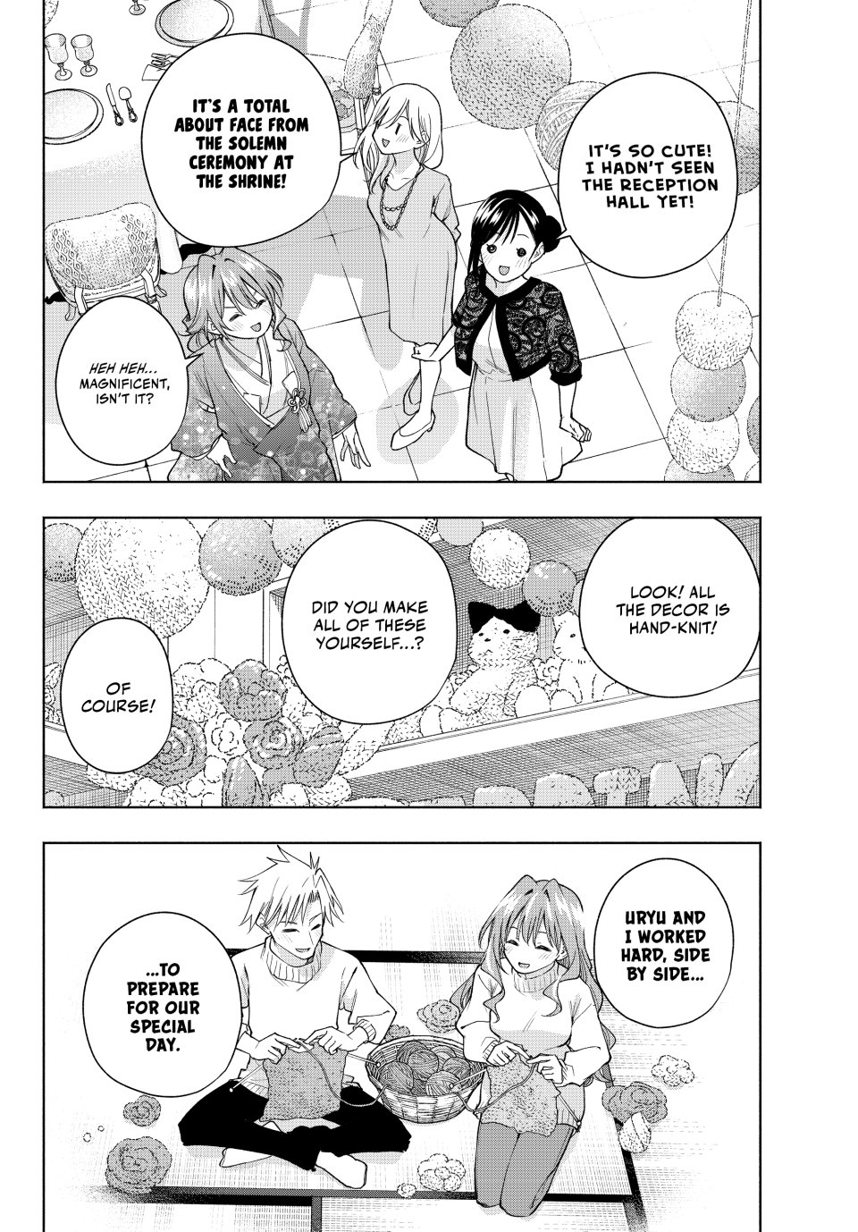 Amagami-san Chi no Enmusubi Chapter 193 - Page 9