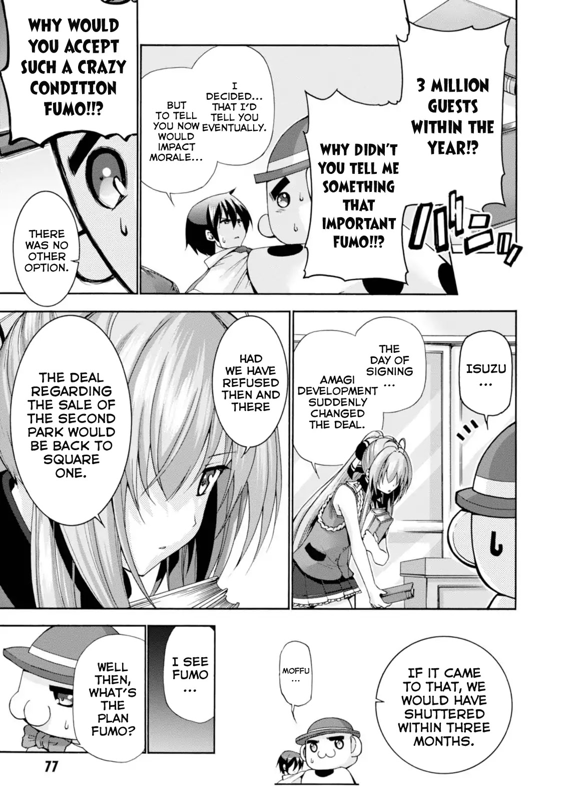 Amagi Brilliant Park Chapter 23 - Page 14