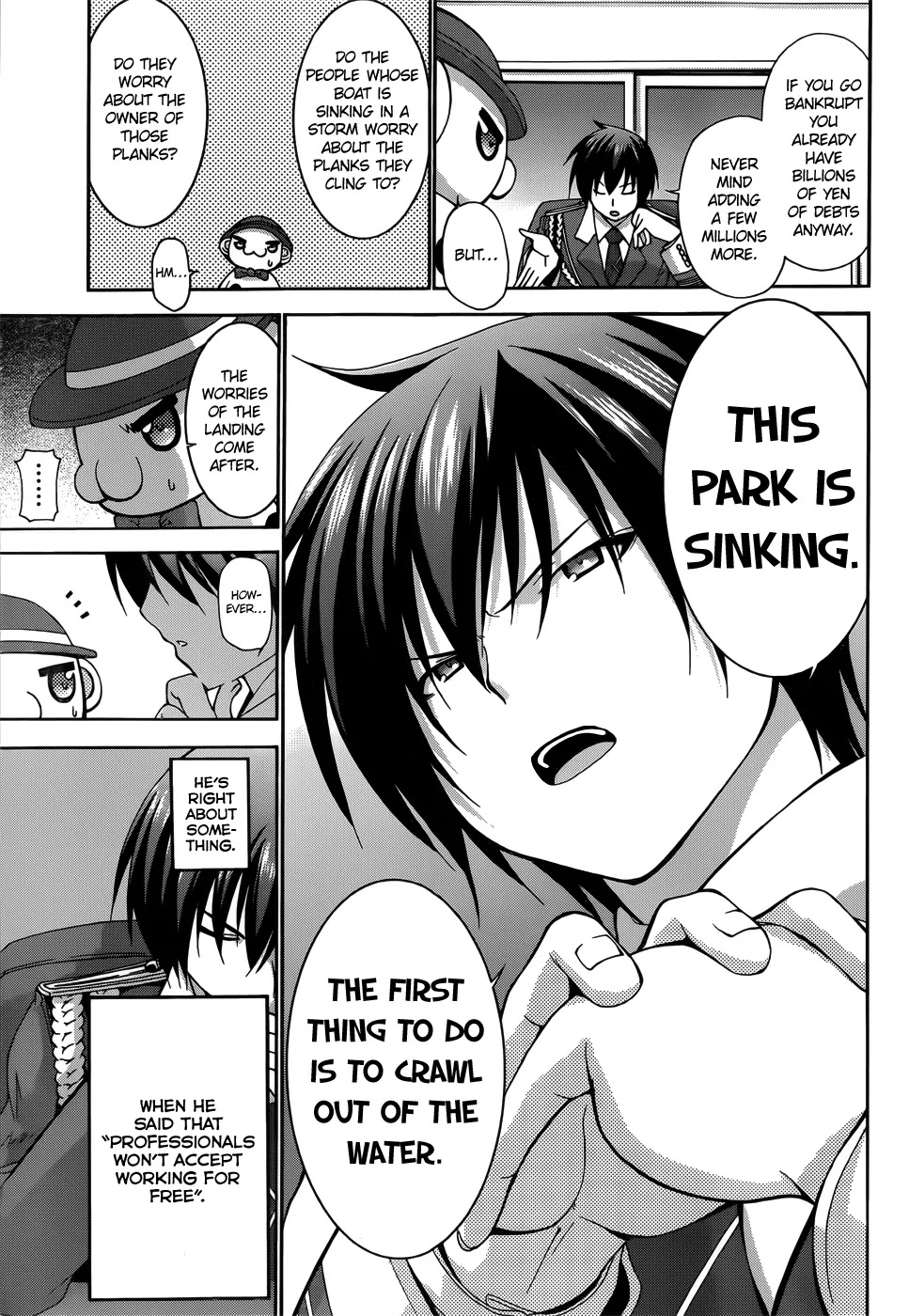 Amagi Brilliant Park Chapter 6 - Page 25