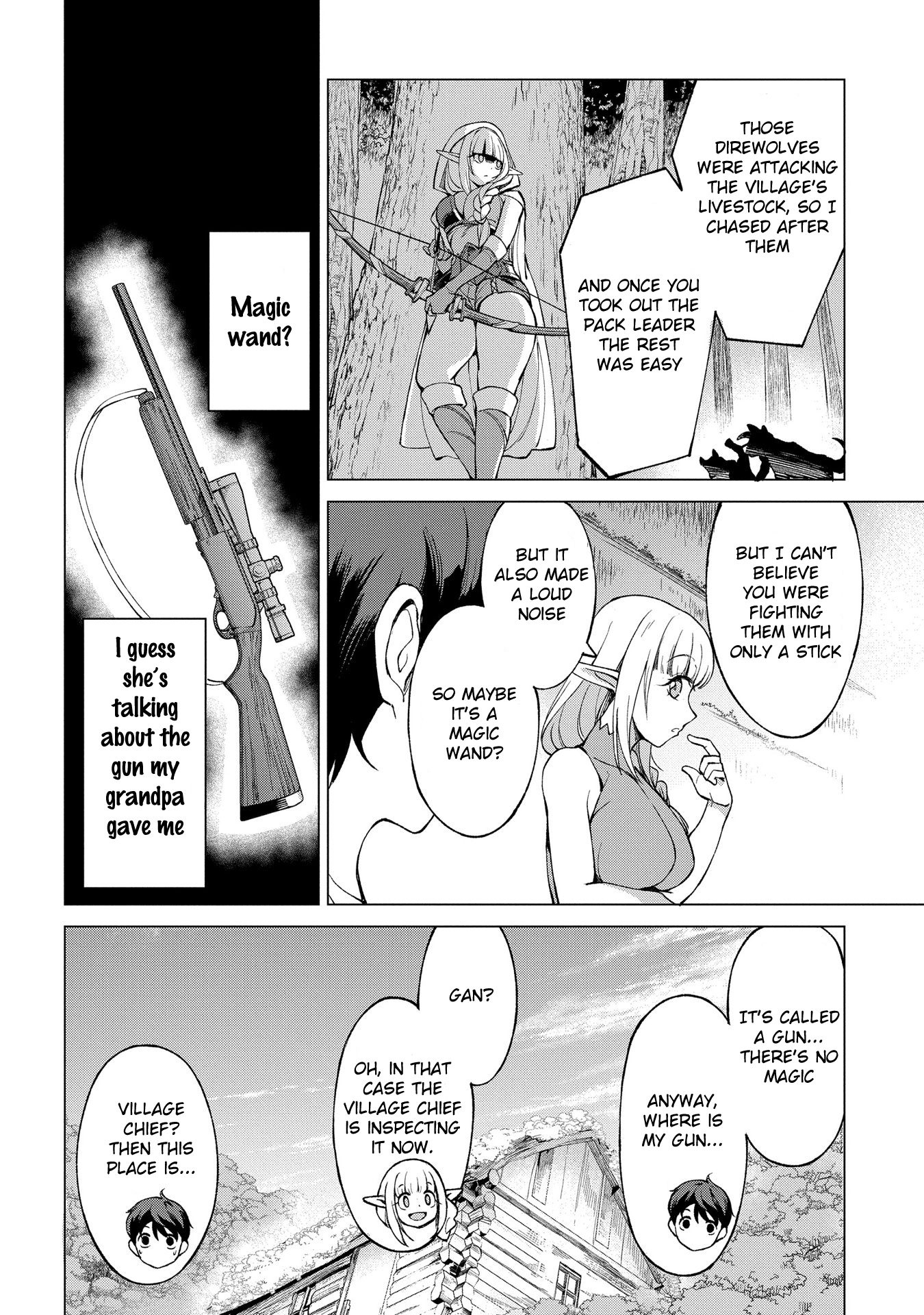 An Active Hunter in Hokkaido Has Been Thrown Into a Different World Chapter 1.2 - Page 10