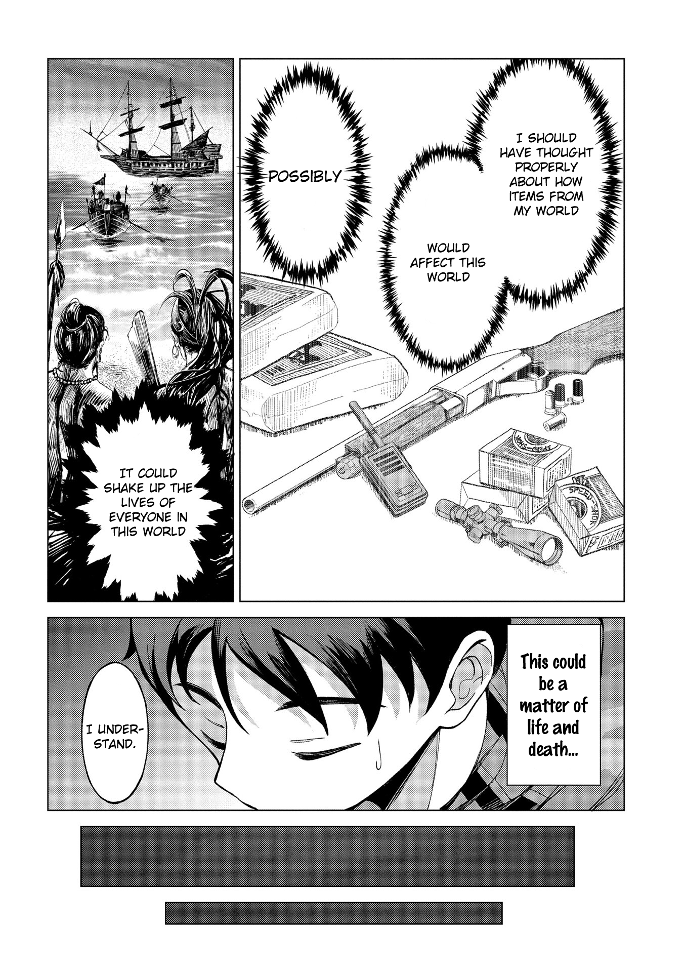 An Active Hunter in Hokkaido Has Been Thrown Into a Different World Chapter 1.3 - Page 9