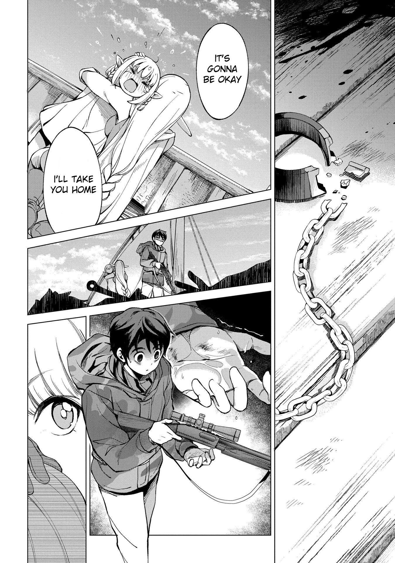An Active Hunter in Hokkaido Has Been Thrown Into a Different World Chapter 2.2 - Page 14