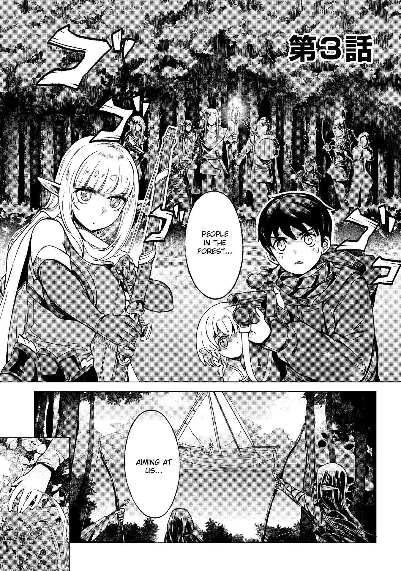 An Active Hunter in Hokkaido Has Been Thrown Into a Different World Chapter 3.1 - Page 1