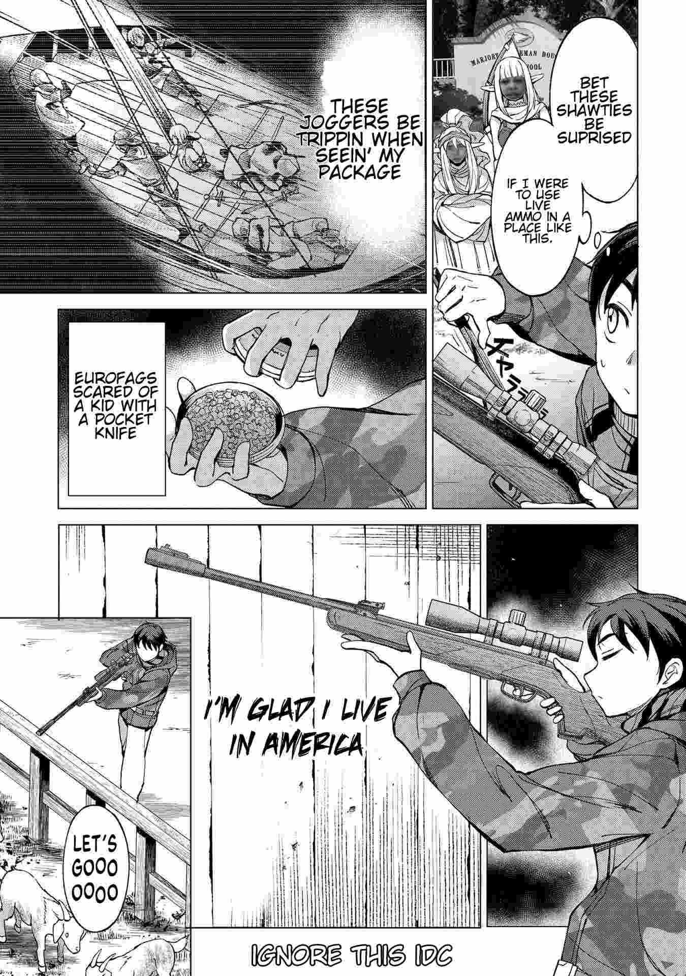 An Active Hunter in Hokkaido Has Been Thrown Into a Different World Chapter 3.2 - Page 21