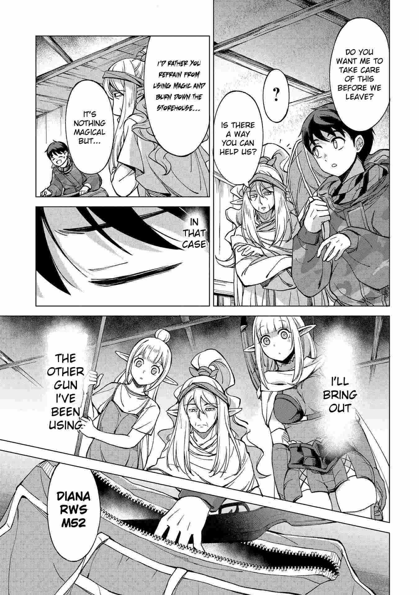 An Active Hunter in Hokkaido Has Been Thrown Into a Different World Chapter 3.2 - Page 8