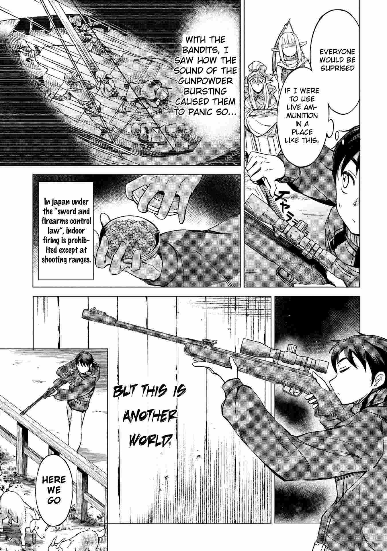An Active Hunter in Hokkaido Has Been Thrown Into a Different World Chapter 3.2 - Page 10