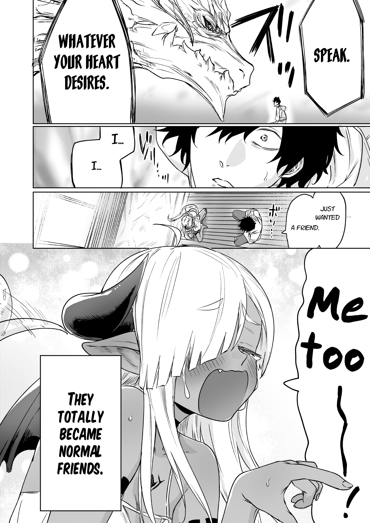 An Evil Dragon That Was Sealed Away for 300 Years Became My Friend Chapter 1 - Page 4