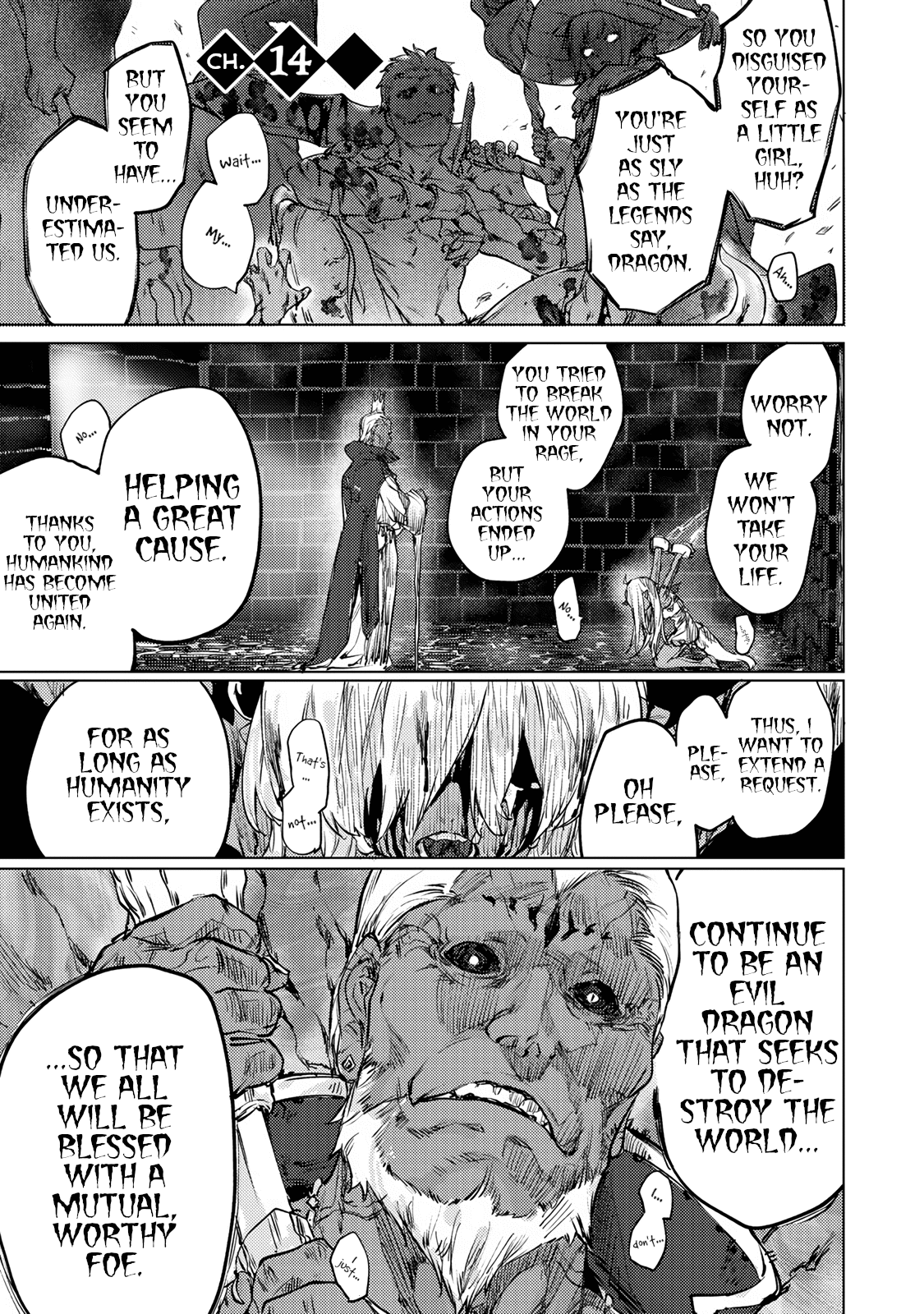 An Evil Dragon That Was Sealed Away for 300 Years Became My Friend Chapter 14 - Page 1