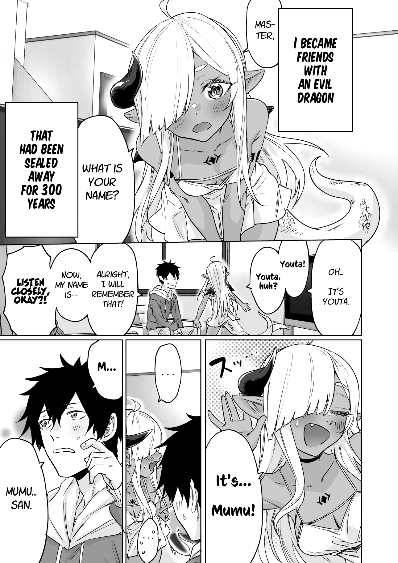 An Evil Dragon That Was Sealed Away for 300 Years Became My Friend Chapter 3 - Page 1