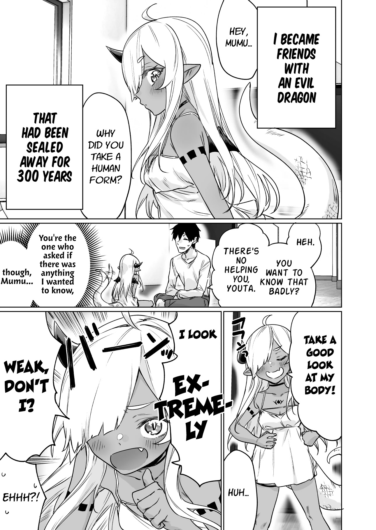 An Evil Dragon That Was Sealed Away for 300 Years Became My Friend Chapter 6 - Page 1
