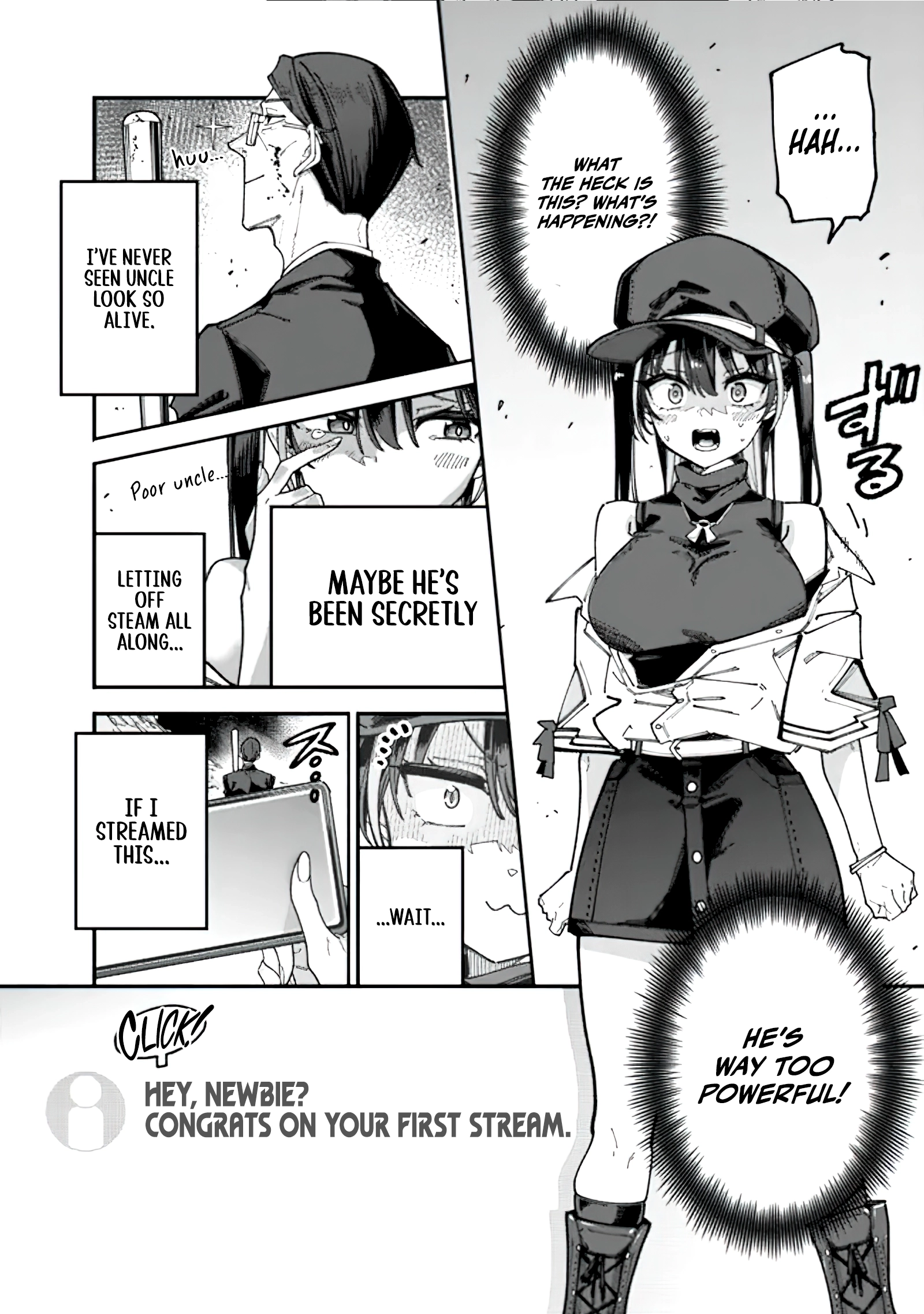 An Unaware Old Man Becomes an Overpowered Streamer Chapter 1.3 - Page 13