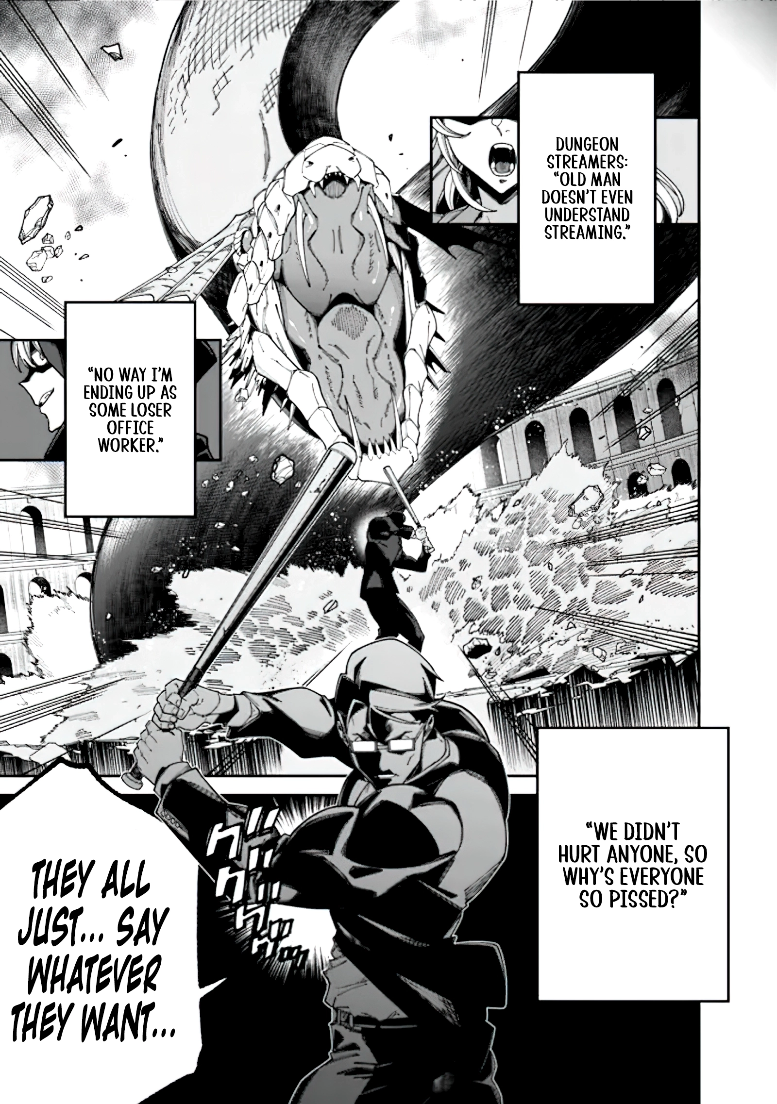 An Unaware Old Man Becomes an Overpowered Streamer Chapter 1.3 - Page 22
