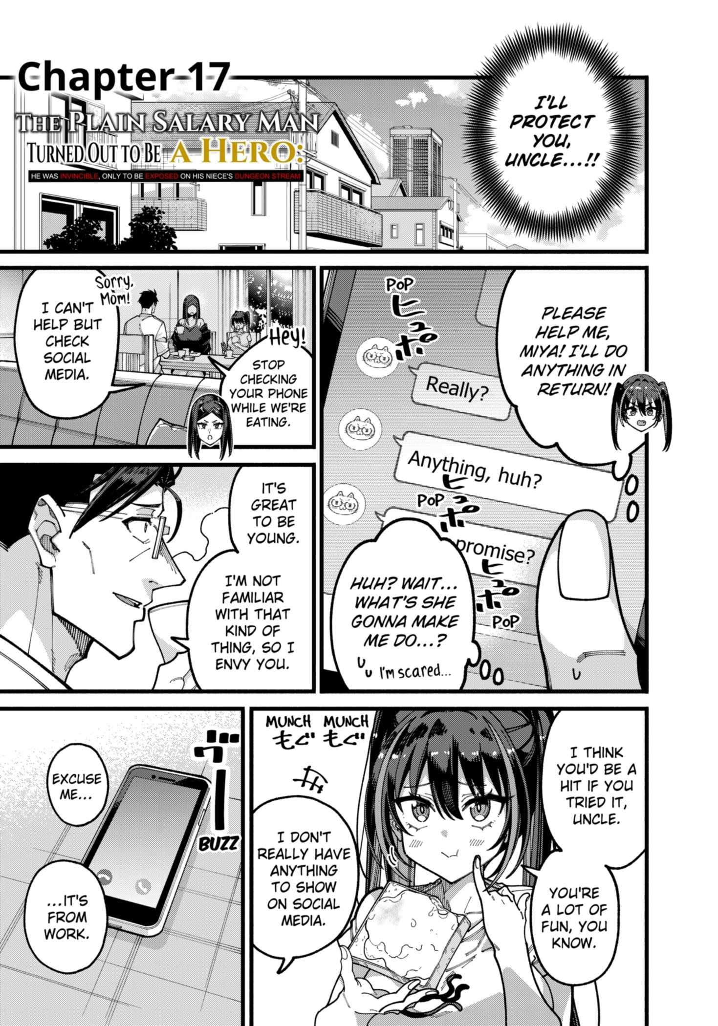 An Unaware Old Man Becomes an Overpowered Streamer Chapter 17 - Page 0