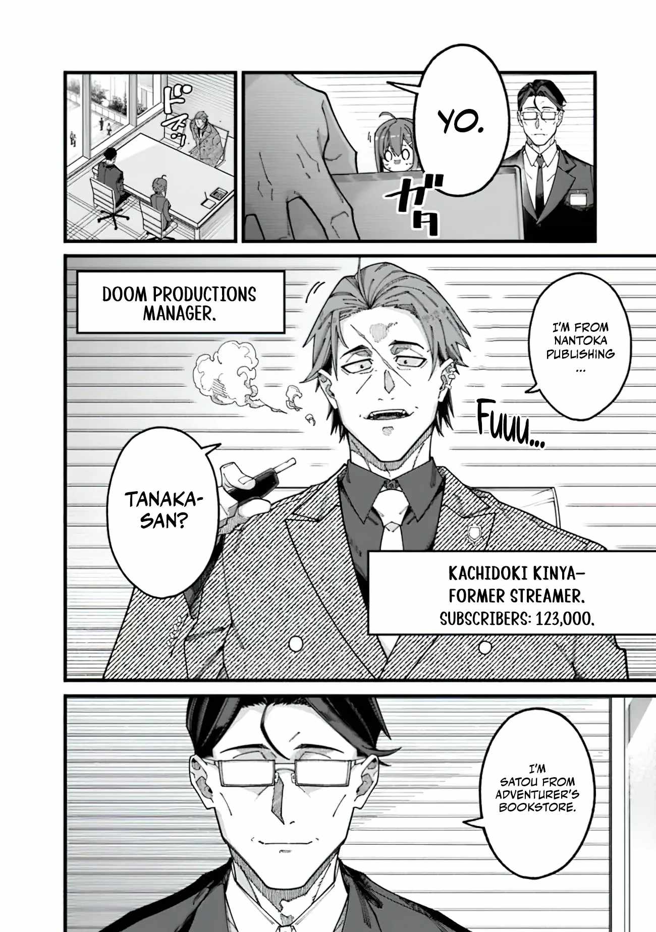 An Unaware Old Man Becomes an Overpowered Streamer Chapter 8 - Page 1
