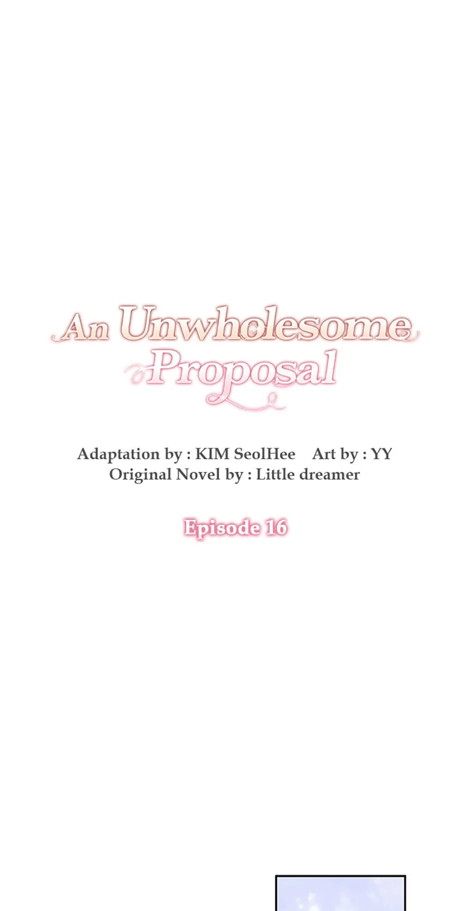 An Unwholesome Proposal Chapter 16 - Page 12