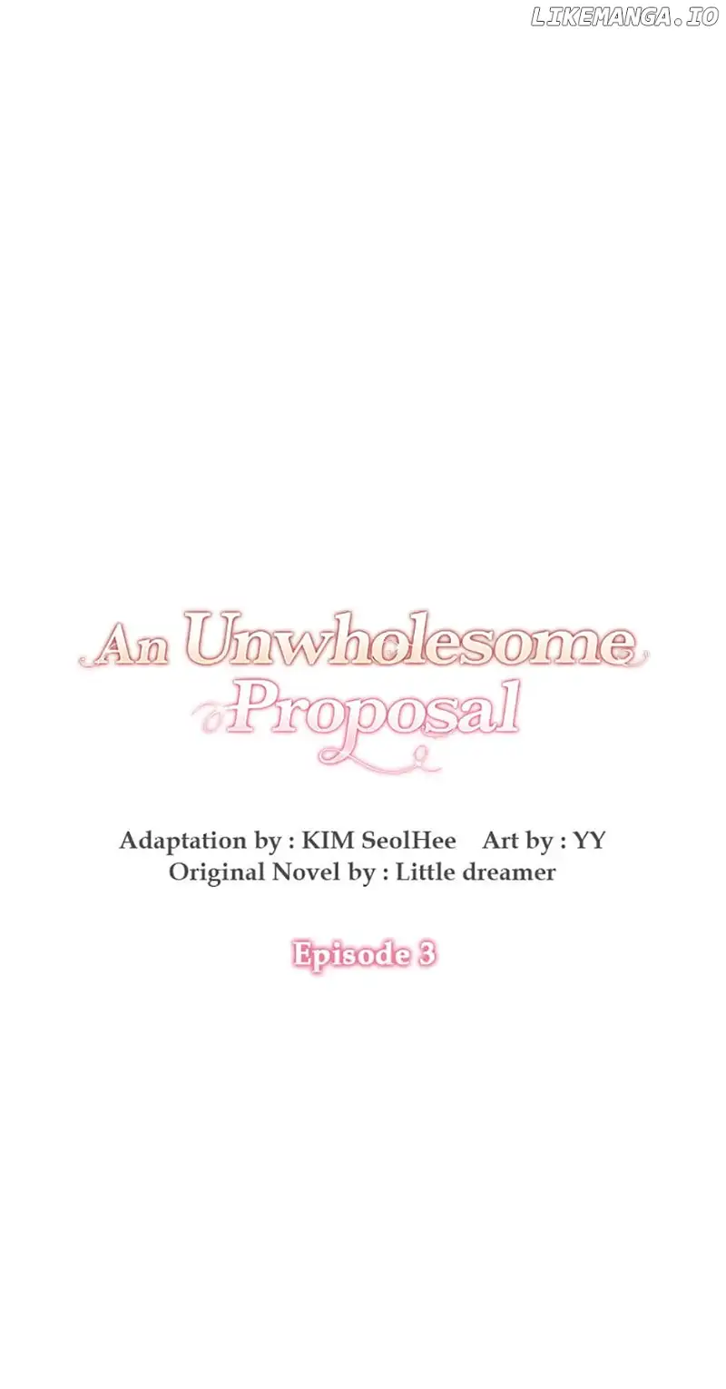 An Unwholesome Proposal Chapter 3 - Page 0