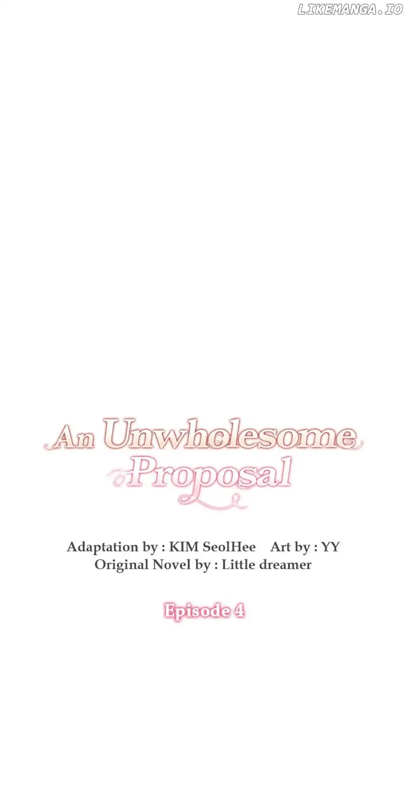 An Unwholesome Proposal Chapter 4 - Page 0