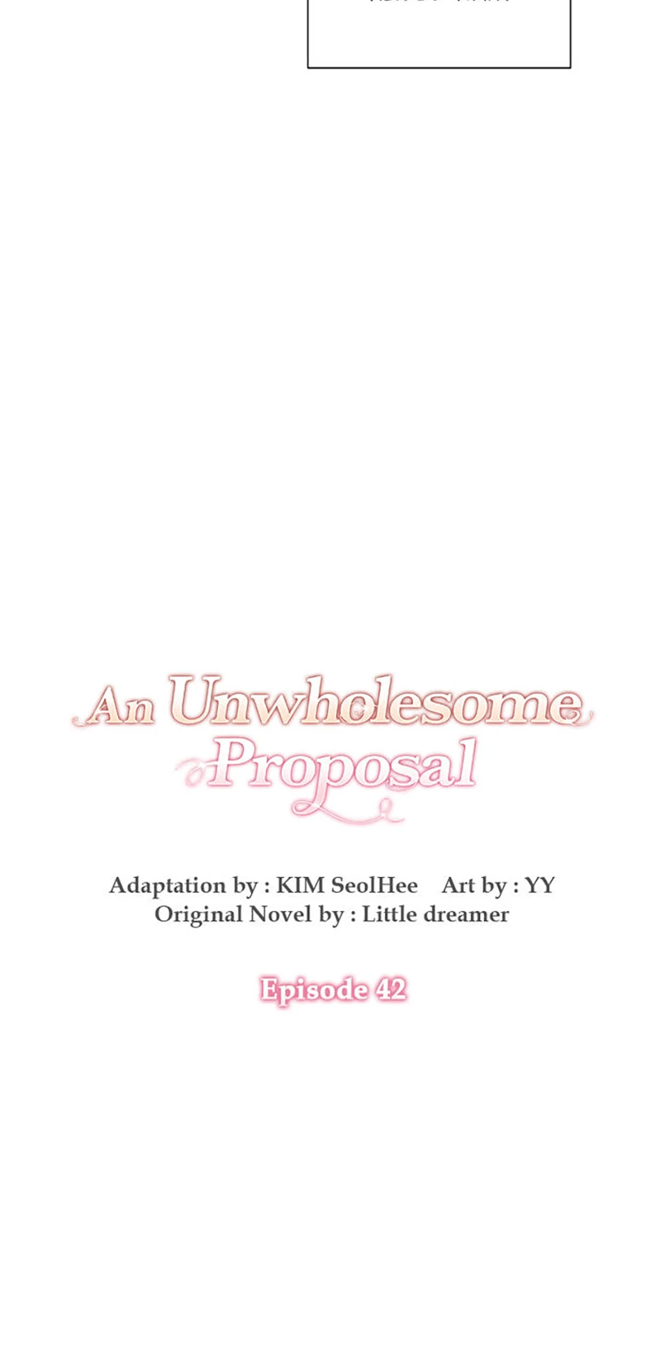 An Unwholesome Proposal Chapter 42 - Page 6