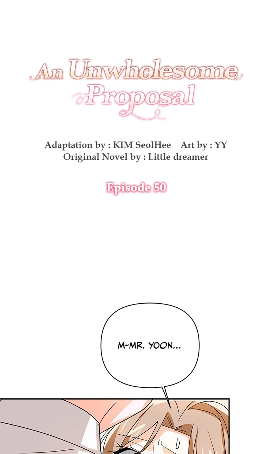An Unwholesome Proposal Chapter 50 - Page 0