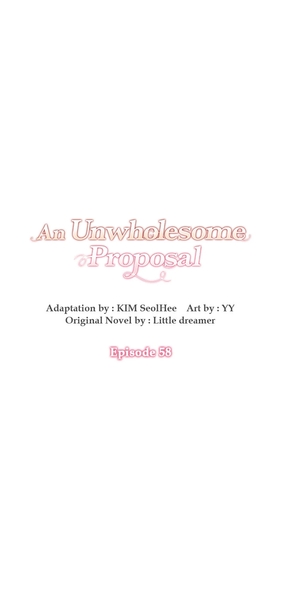 An Unwholesome Proposal Chapter 58 - Page 9