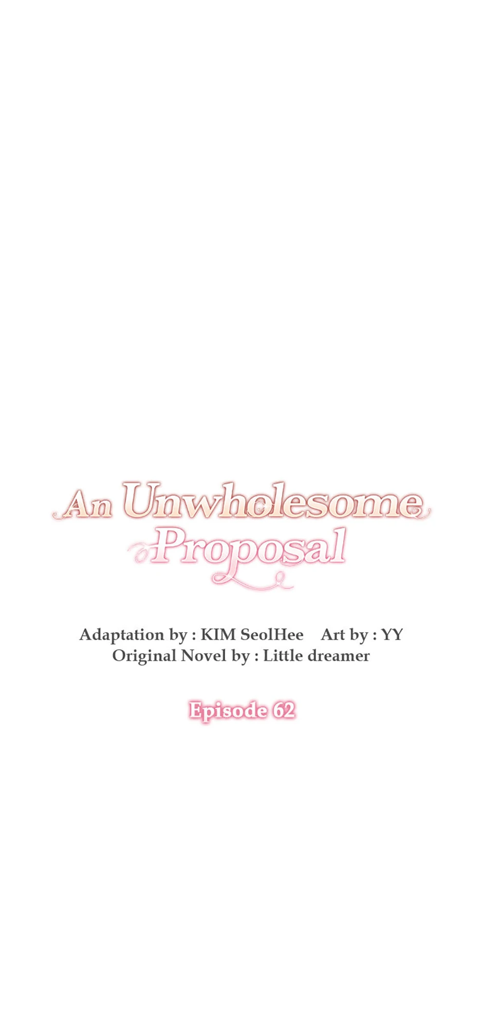 An Unwholesome Proposal Chapter 62 - Page 0