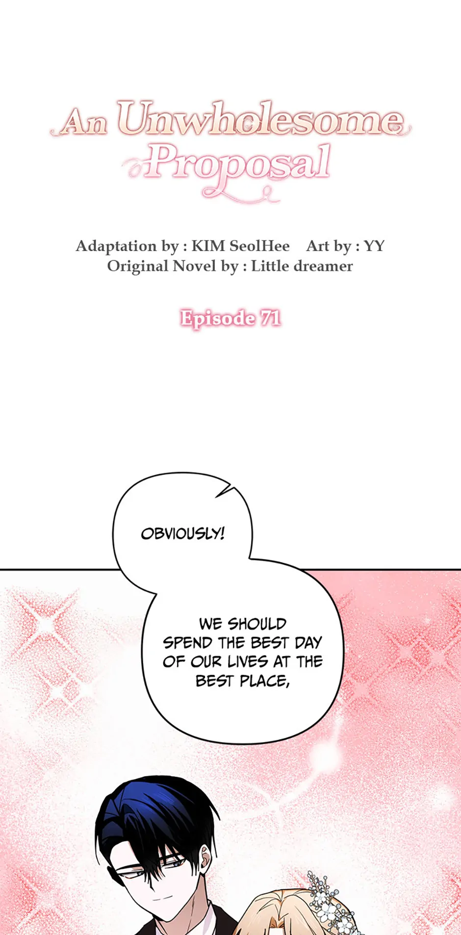 An Unwholesome Proposal Chapter 71 - Page 0