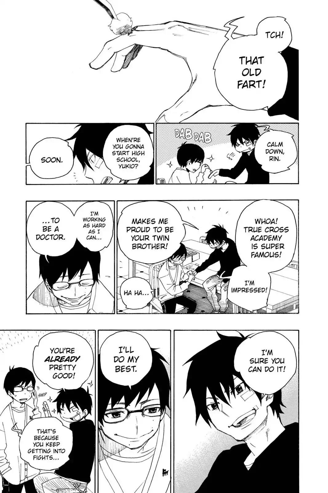 Ao no Exorcist Chapter 1 - Page 11