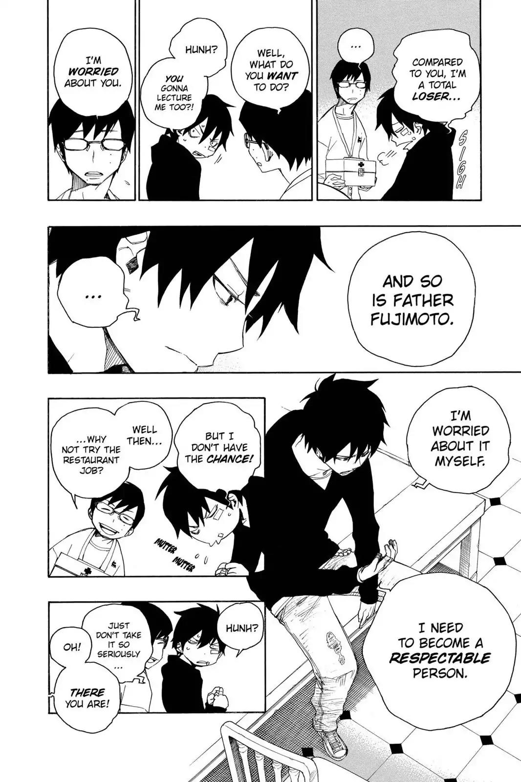 Ao no Exorcist Chapter 1 - Page 12