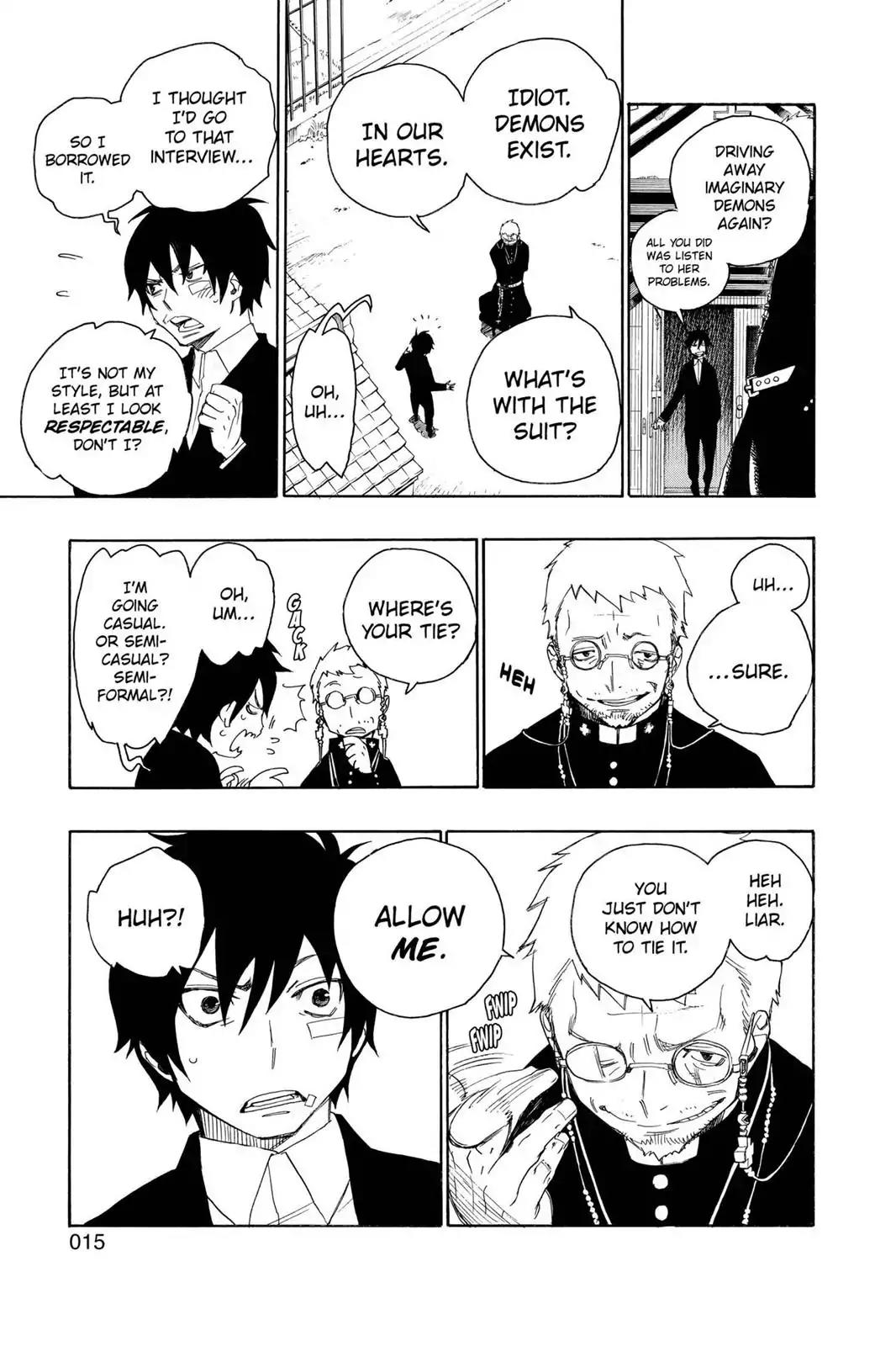 Ao no Exorcist Chapter 1 - Page 15