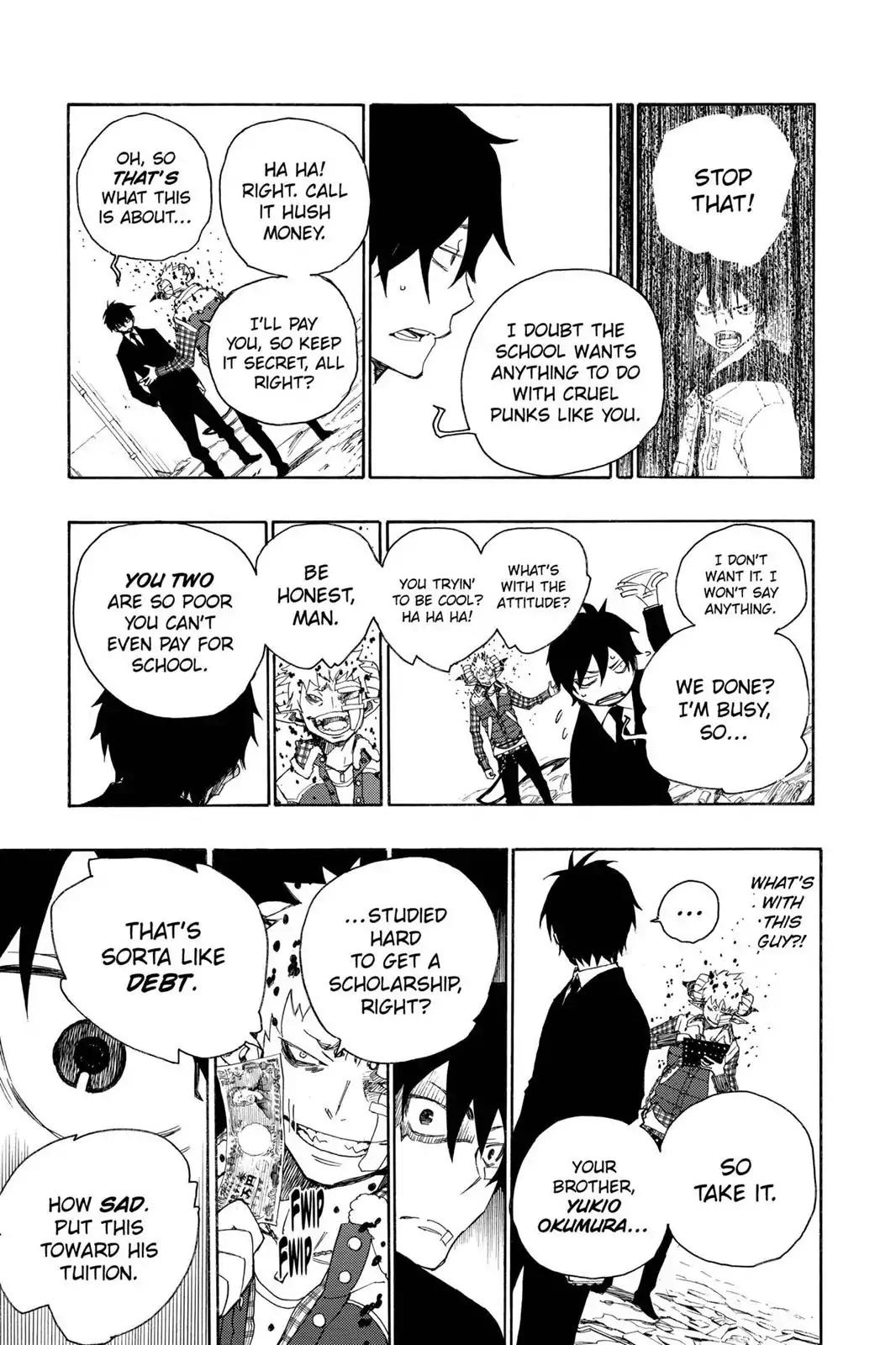 Ao no Exorcist Chapter 1 - Page 23