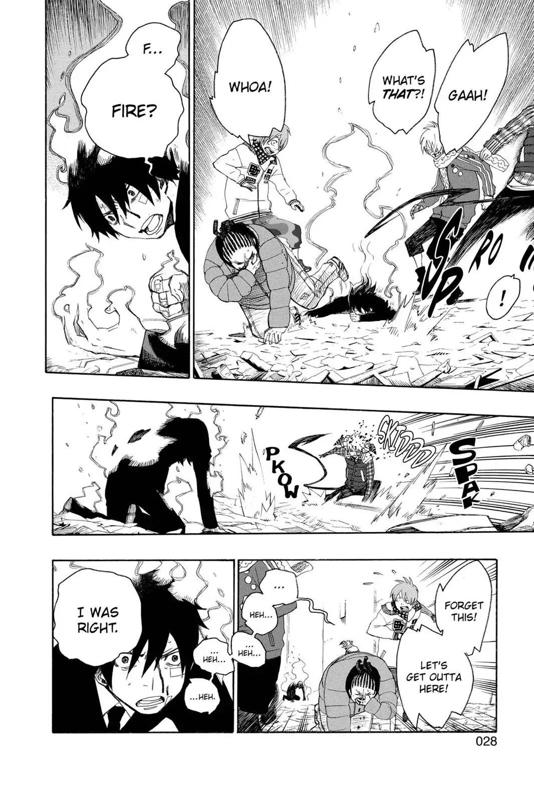 Ao no Exorcist Chapter 1 - Page 28