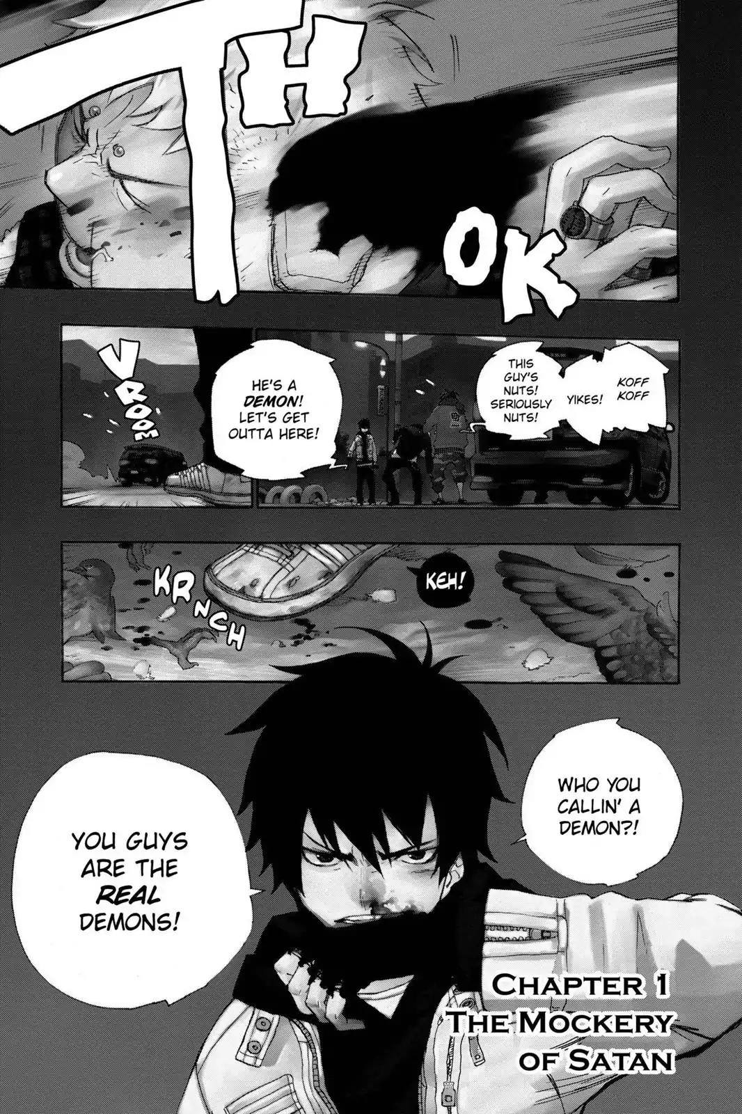 Ao no Exorcist Chapter 1 - Page 4