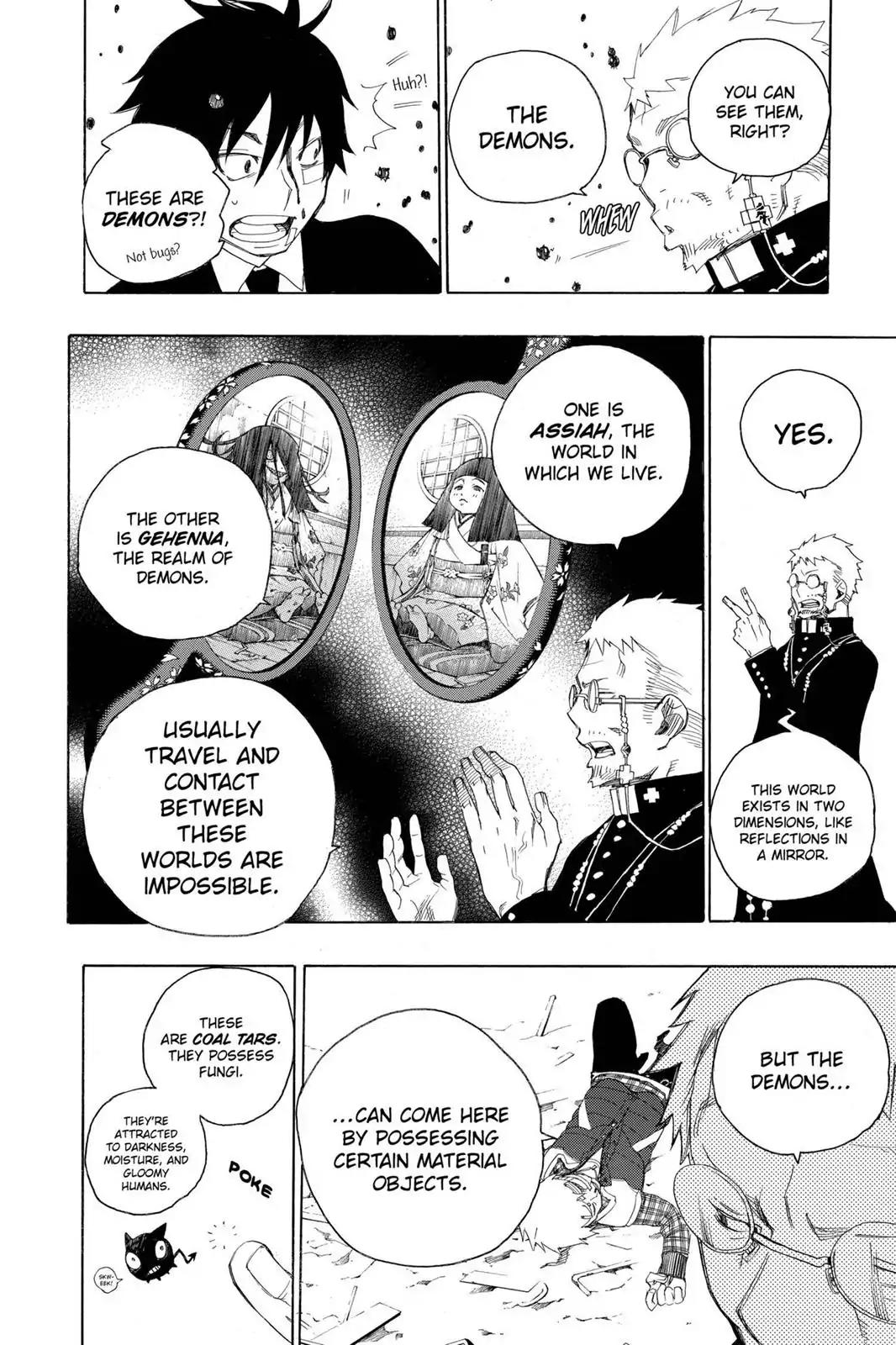 Ao no Exorcist Chapter 1 - Page 34