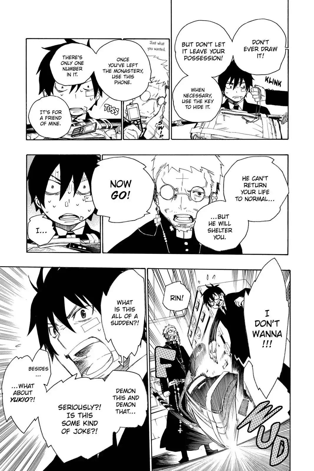 Ao no Exorcist Chapter 1 - Page 39