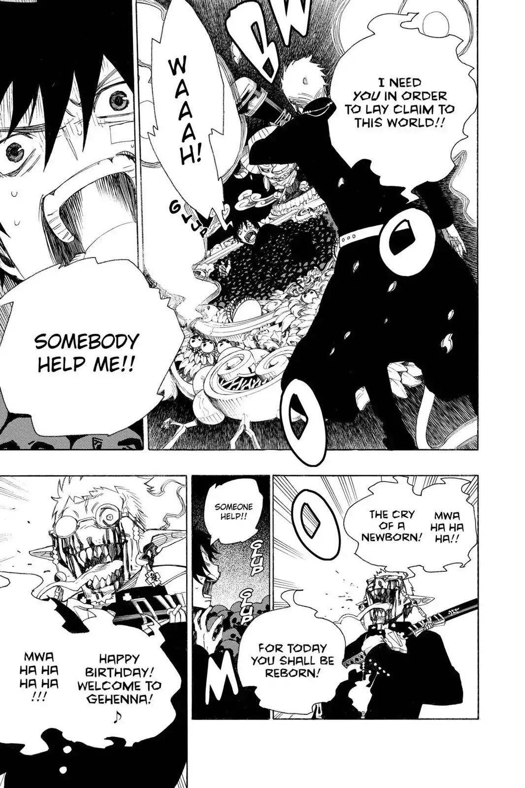 Ao no Exorcist Chapter 1 - Page 52